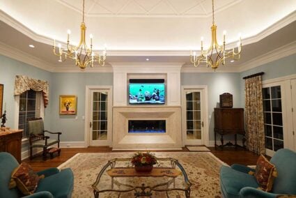 Luxury Smart Home Lighting Control For Apartments