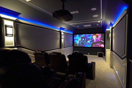 Example of a JBL Synthesis Home Theater Full Room