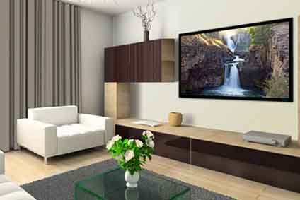 Choose Best Front Projection Home Theater Screen stewart filmscreen lifestyle image