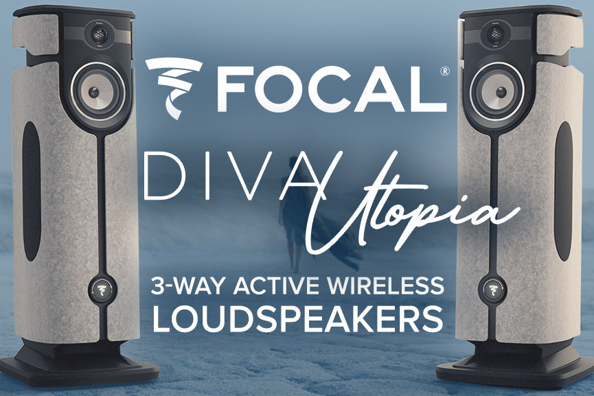 Focal DIVA UTOPIA 3-Way Active Wireless Loudspeakers