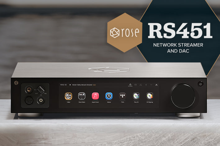 HiFi Rose RS451 Network Streamer & DAC