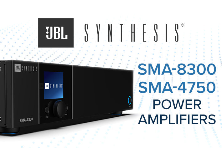 JBL Synthesis SMA8300 and SMA4750 Power Amplifier Overview