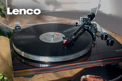 Lenco LBT-345 Bluetooth Turntable w/ Ortofon 2M Red