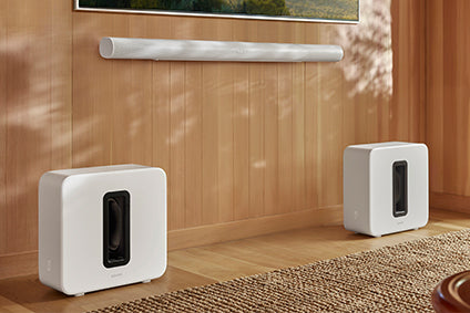 Sonos Arc Ultra Soundbar and Sub 4 Subwoofer