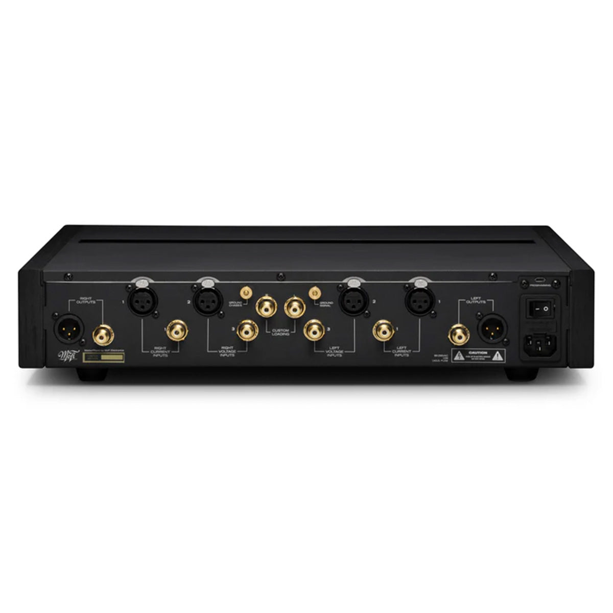 MoFi MasterPhono Phonostage - black - rear view
