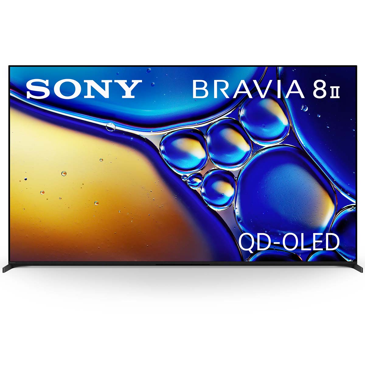 Sony BRAVIA 8 II QD-OLED 4K HDR Google TV (2025) front view