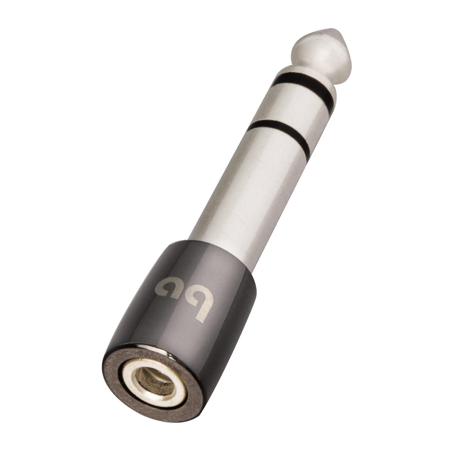 AudioQuest 3.5mm > ¼” Headphone Adaptor - front view