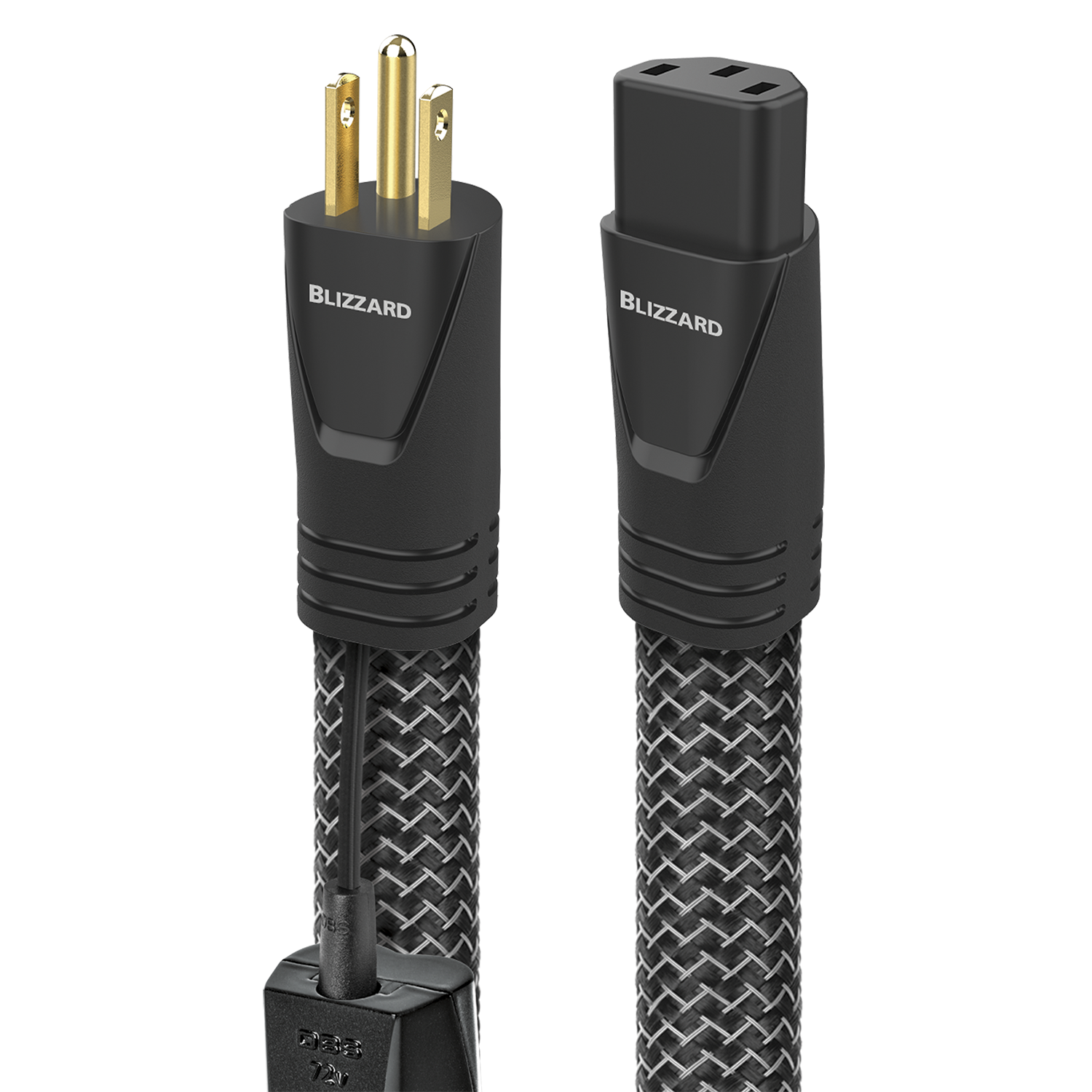 AudioQuest Blizzard Power Cable - front view
