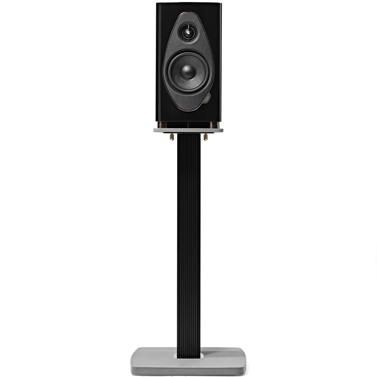Sonus Faber Sonetto I G2 Bookshelf Loudspeaker - Pair - Black front view