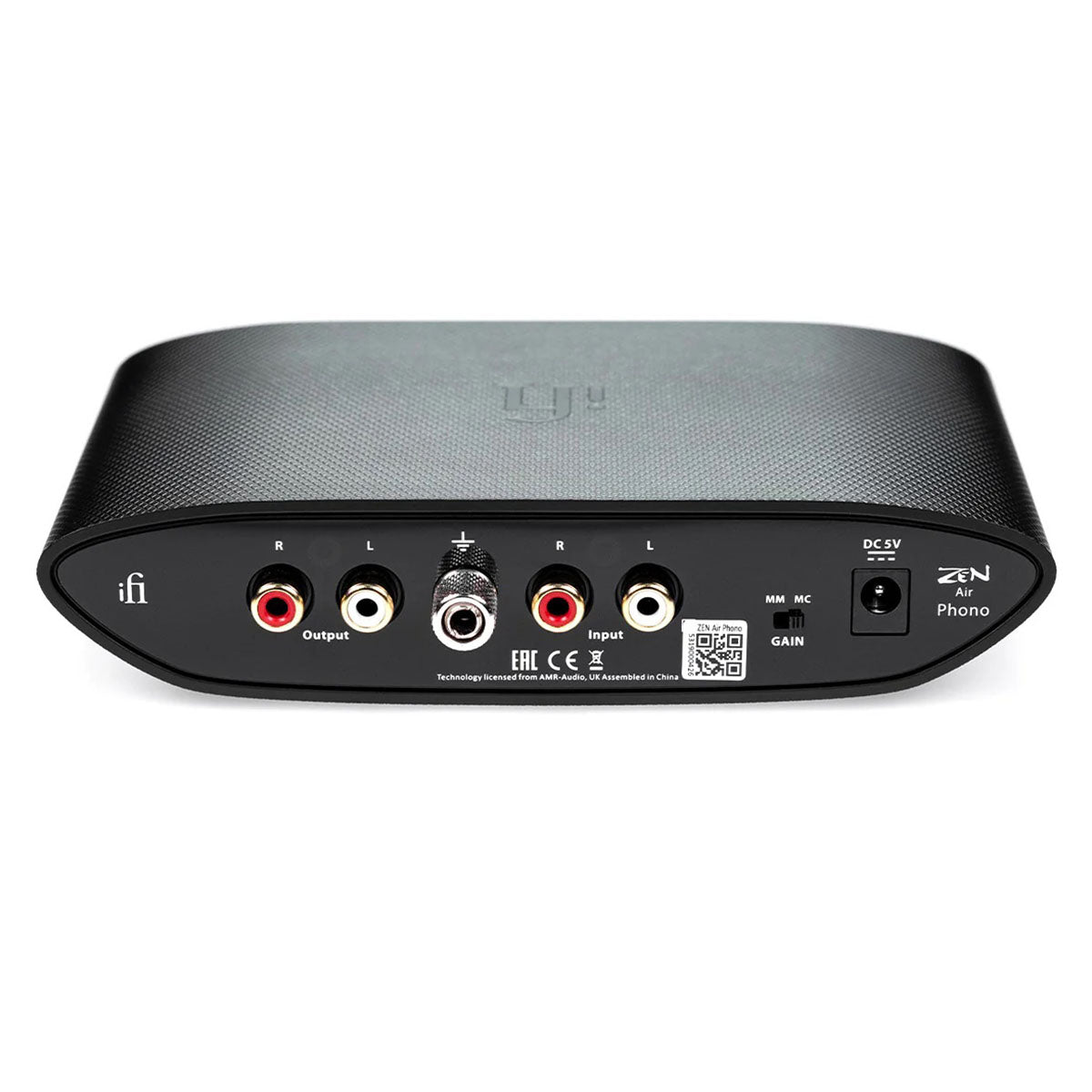 iFi ZEN AIR Phono Desktop Phono Stage rear view