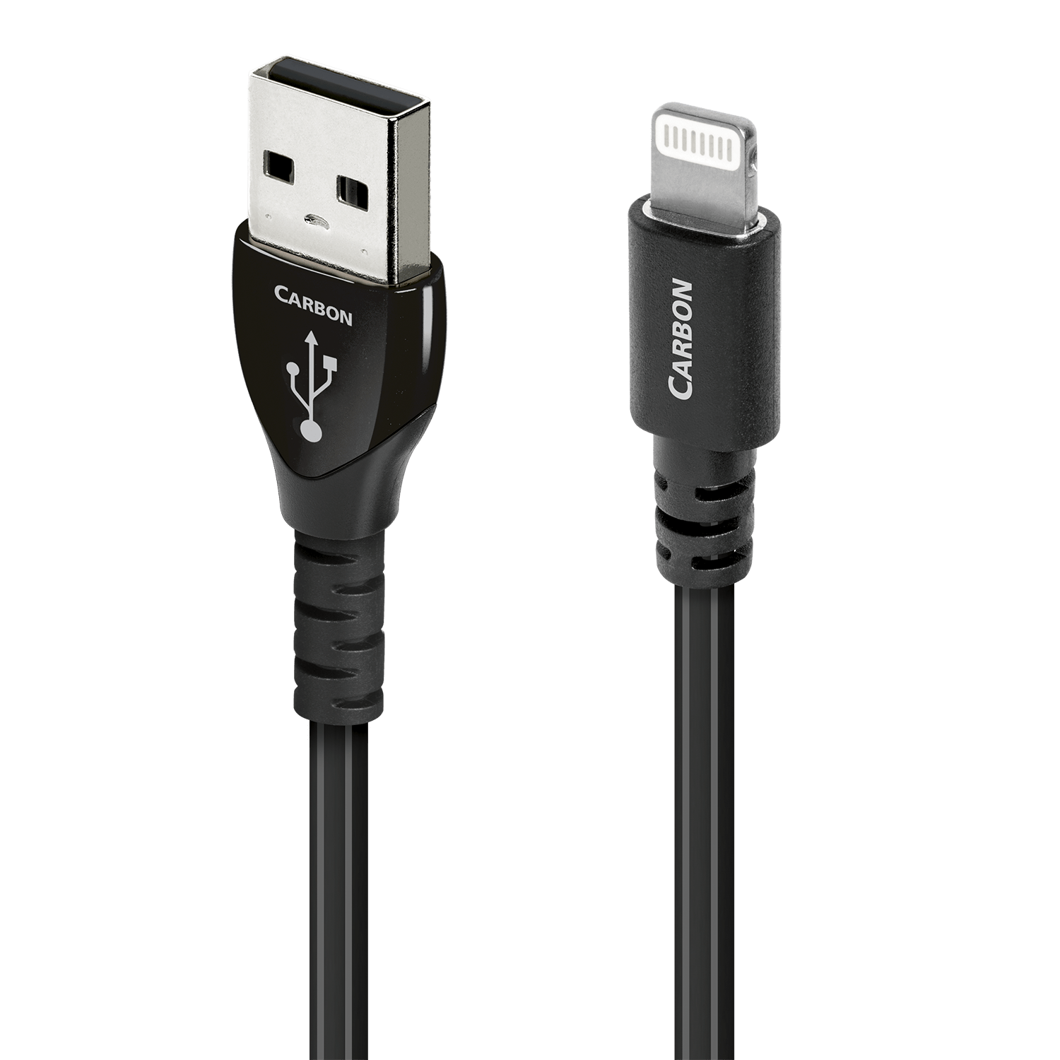 AudioQuest Cinnamon USB-A > Lightning High-Definition Audio Cable - front view