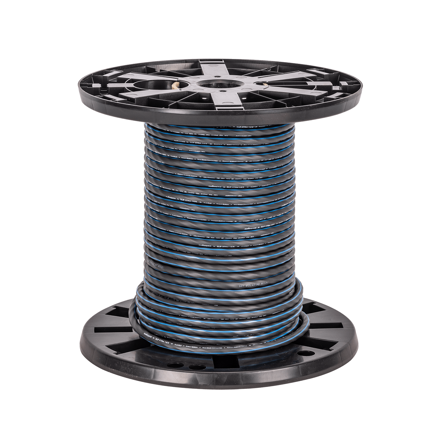 AudioQuest SLiP XTRM 14/4 CL3/FT4 In-Wall & Direct Burial Rated Bulk Speaker Cable - front view