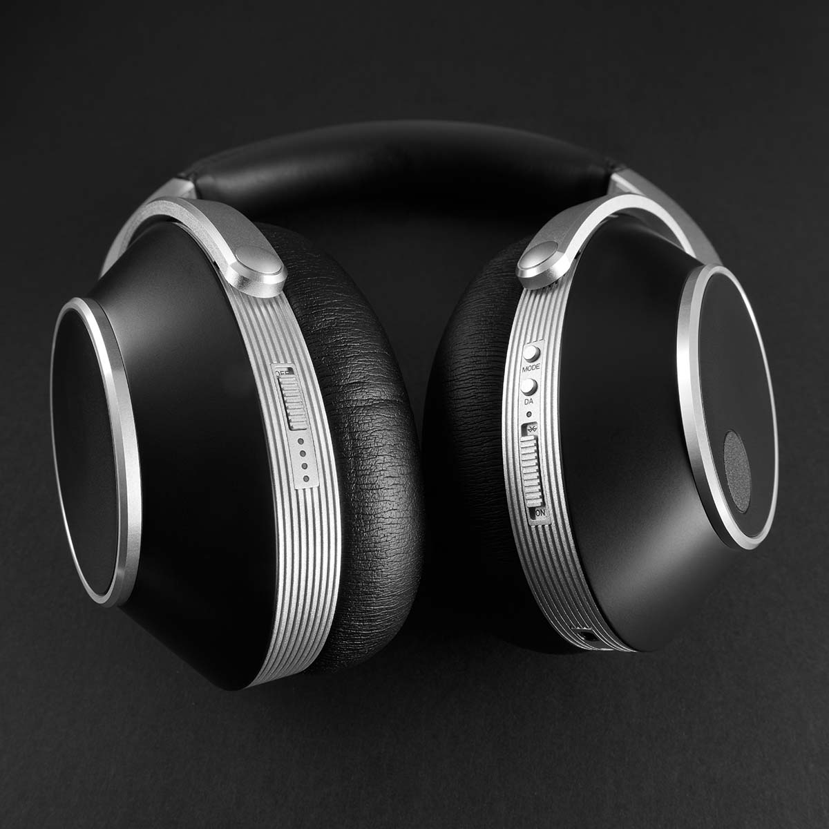 T+A Solitaire T High-Performance Closed-Back Dynamic Headphones - Black - front bottom view