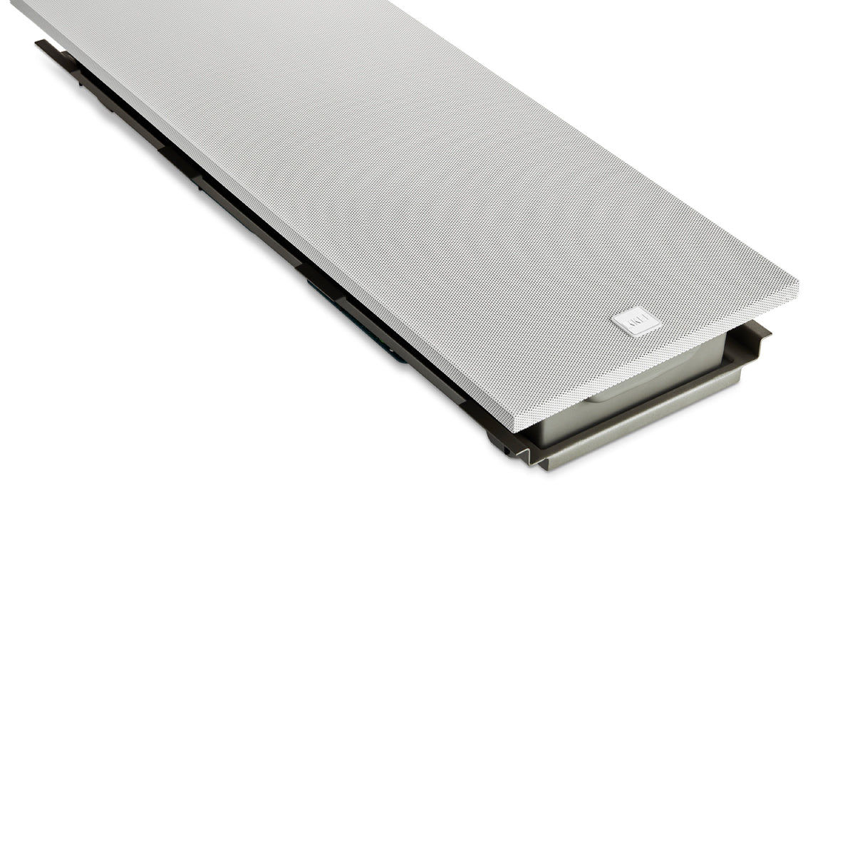 KEF Ci3160REF-THX Reference In-Wall THX Ultra2 Speaker - Copper Black - Each - close-up of logo