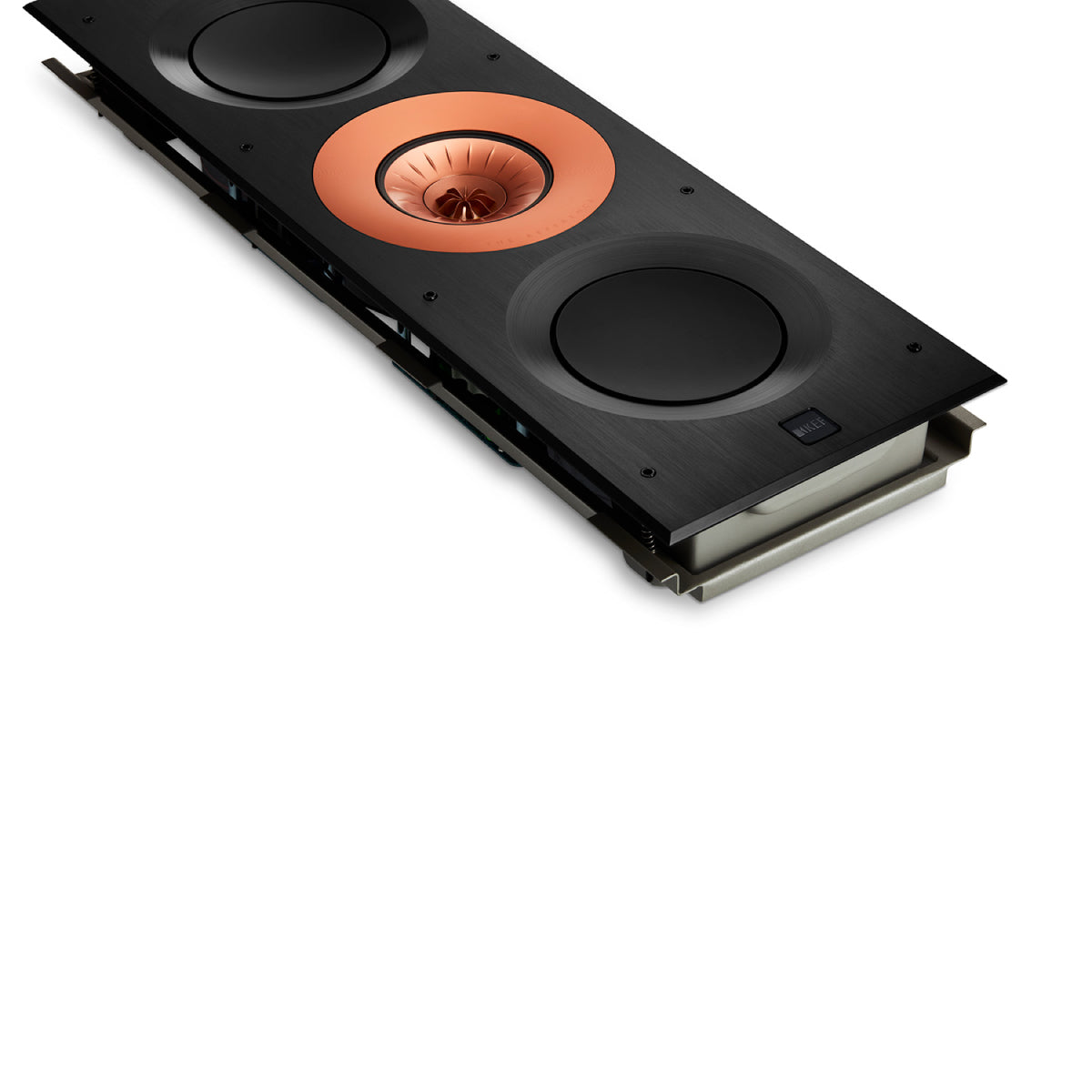 KEF Ci3160REF-THX Reference In-Wall THX Ultra2 Speaker - Copper Black - Each - bottom view