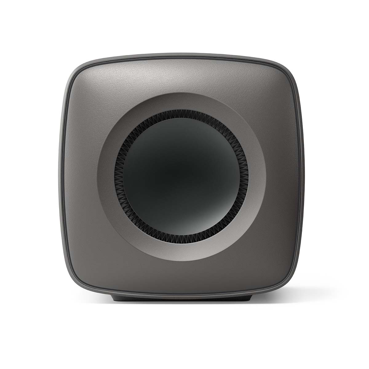 KEF KC62 Subwoofer - Titanium - side view