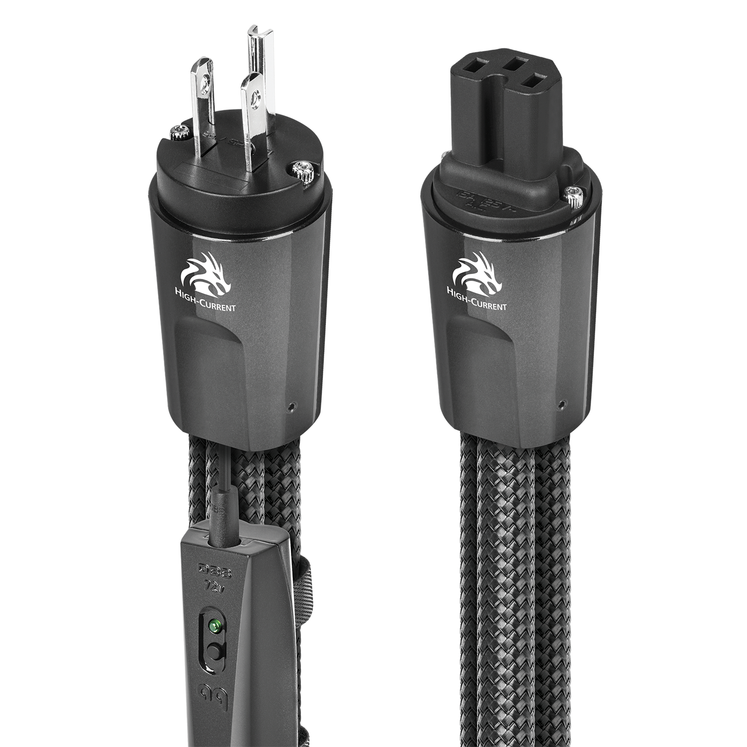 AudioQuest Dragon High (Variable) Current Power Cable - front view
