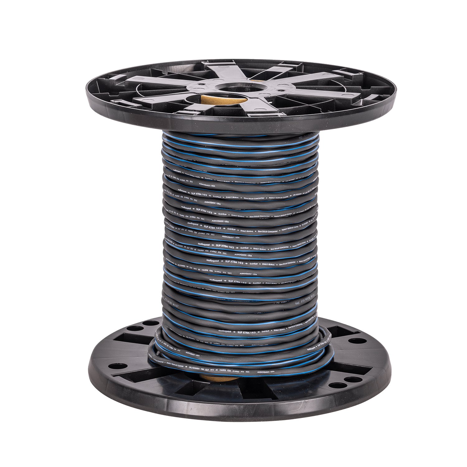 AudioQuest SLiP XTRM 14/2 CL3/FT4 In-Wall & Direct Burial Rated Bulk Speaker Cable - front view