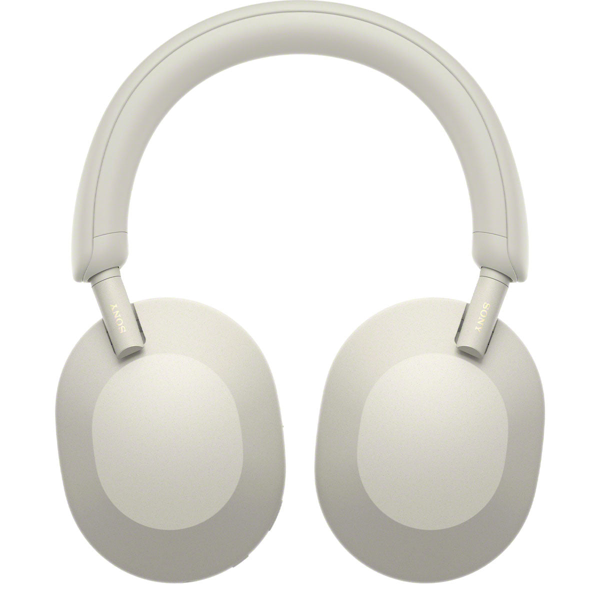 Sony WH-1000XM5 Wireless Over-Ear Headphones - Silver - Flat View