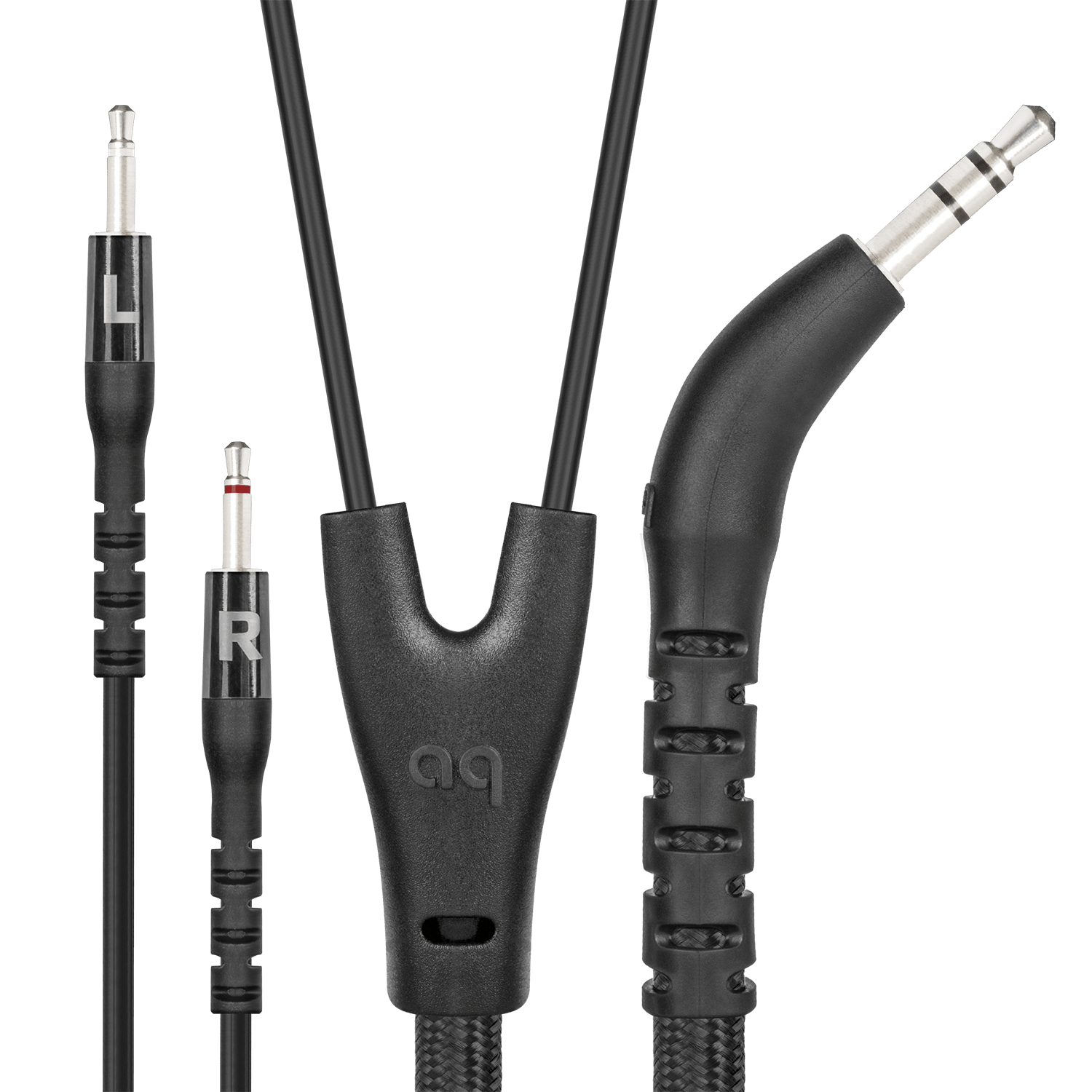 AudioQuest NightBird Model One Mono Headphone Cable - front view
