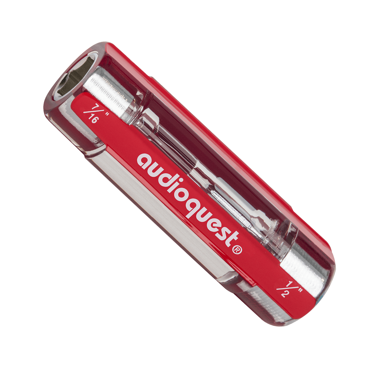 AudioQuest Binding-Post Wrench Double-Ended Nut Driver - Fits 7/16” and 1/2” Binding Posts - front view