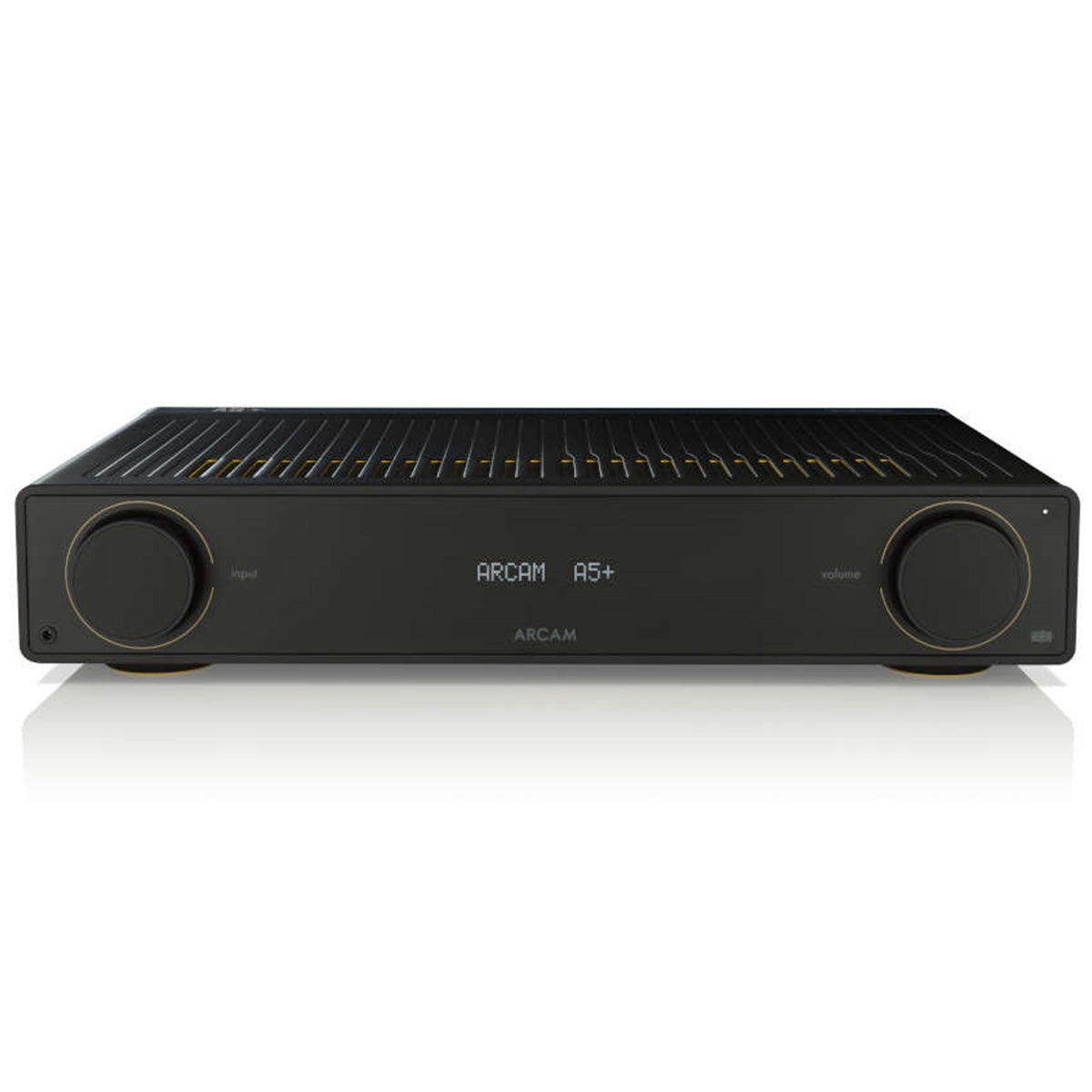 Arcam Radia A5+ Integrated Amplifier front view angled down
