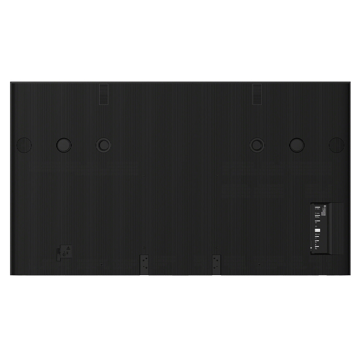 Sony BRAVIA 9 II True RGB 4K HDR Google TV with Gemini rear view of inputs