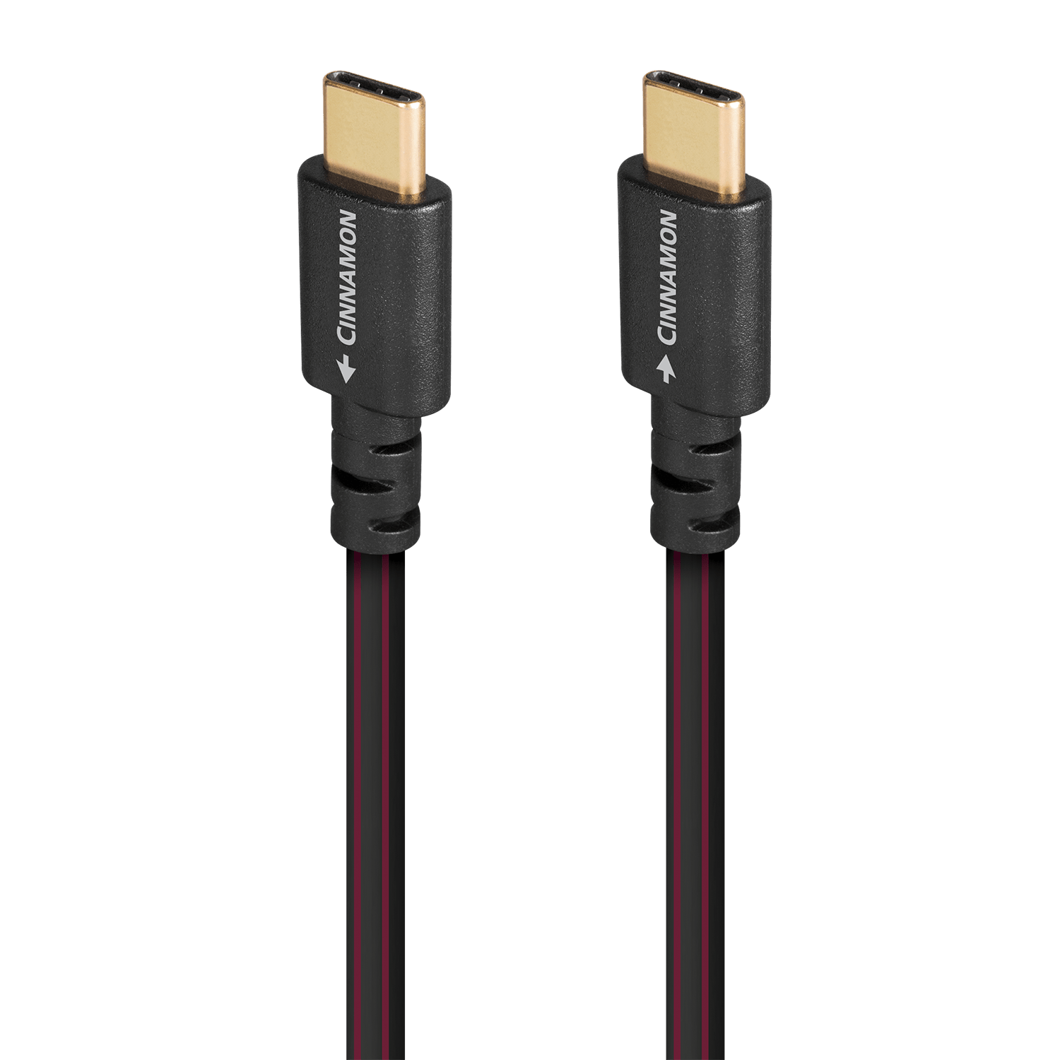AudioQuest Cinnamon USB-C > C High-Definition Audio Cable - front view