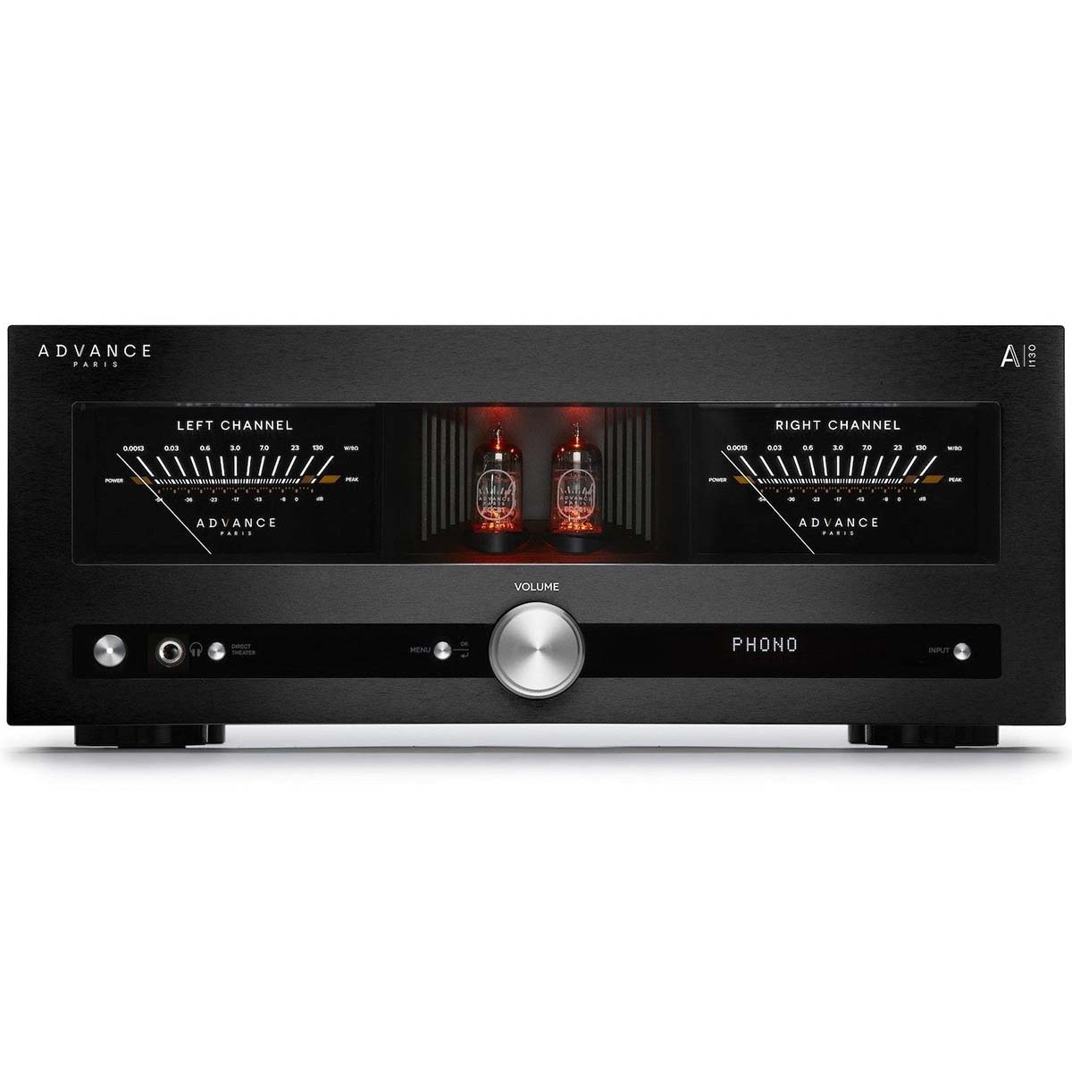 Advance Paris NOVA A-i130 Integrated Amplifier - Black - front view
