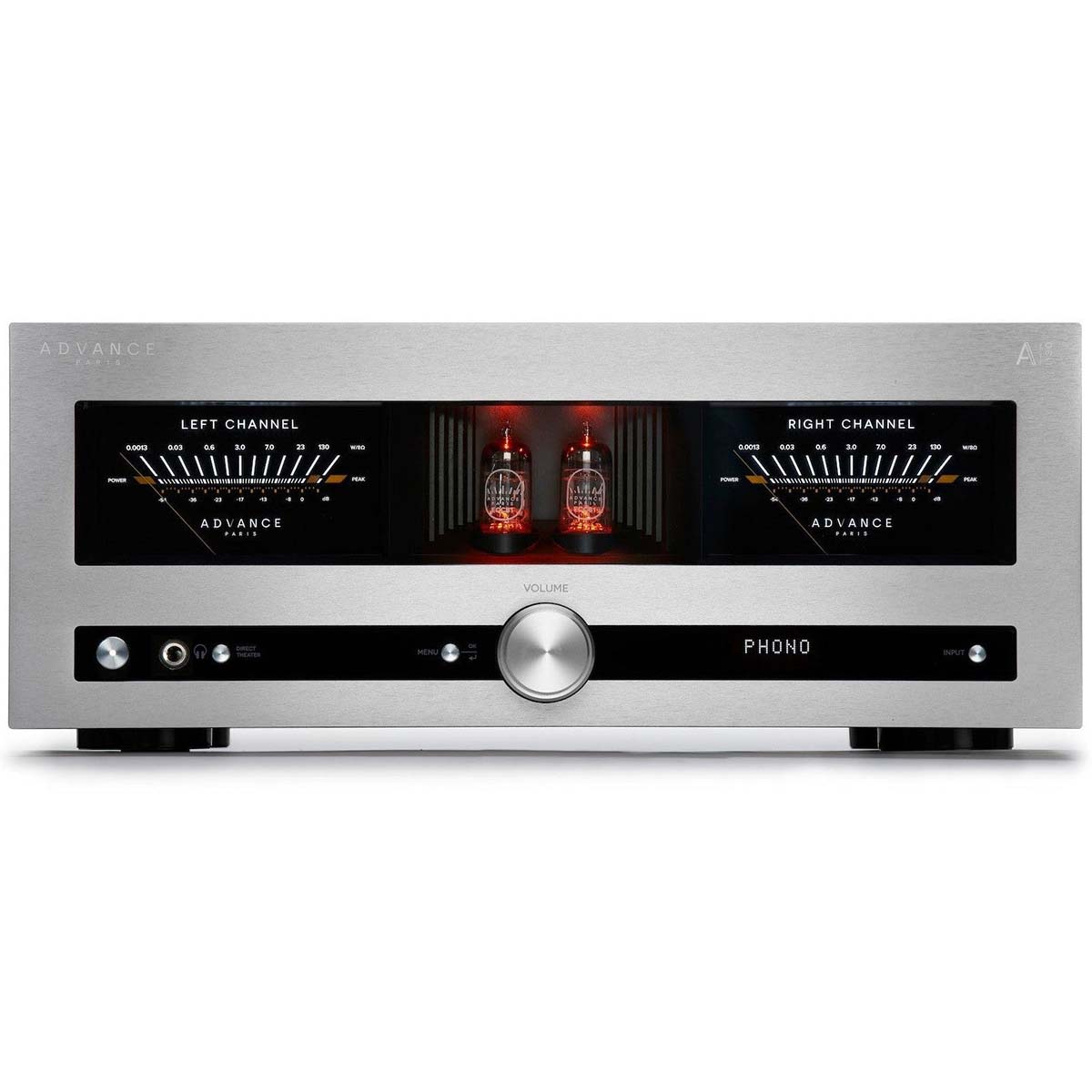 Advance Paris NOVA A-i130 Integrated Amplifier - Silver - front view