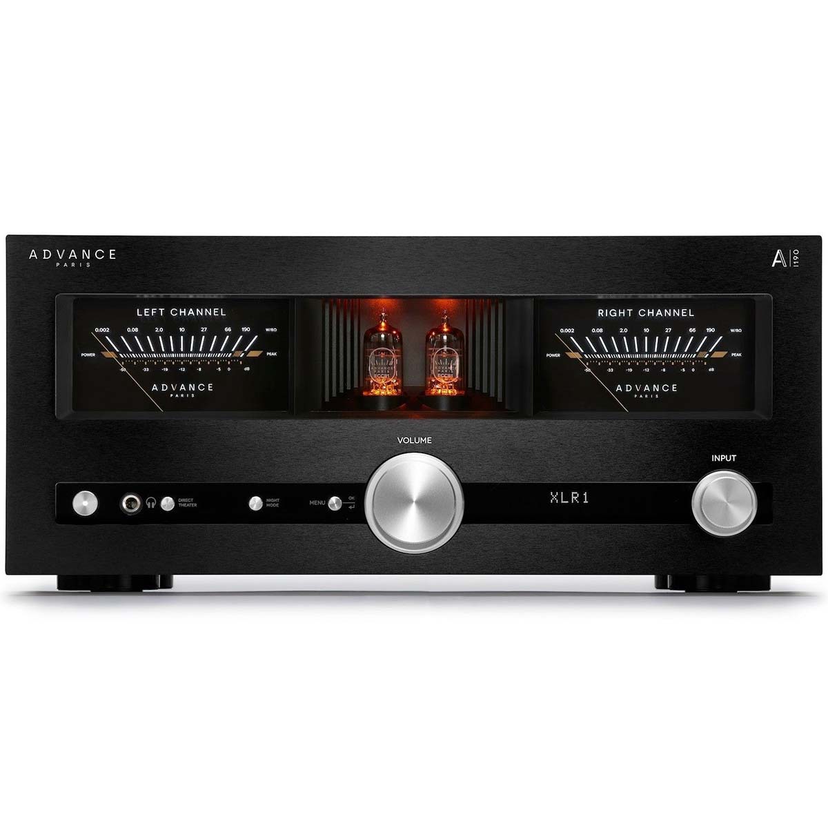 Advance Paris NOVA A-i190 Integrated Amplifier - Black - front view