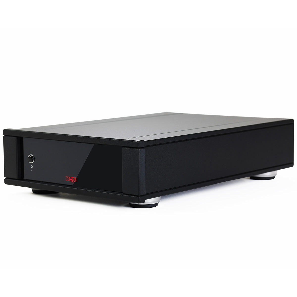 Rega AOS Moving Coil Preamplifier - front and side view angled left