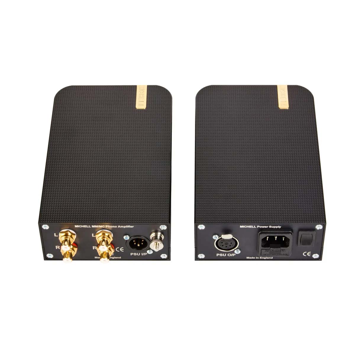 Michell Apollo Phono Stage Powered by Muse - rear view