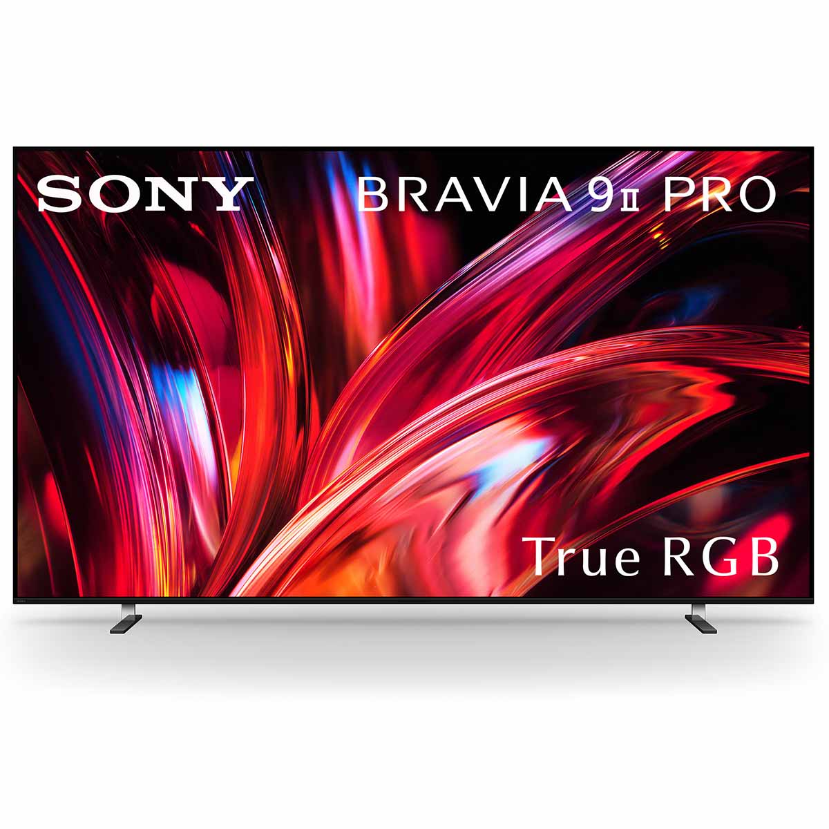 Sony BRAVIA 9 II PRO True RGB 4K HDR Google TV with Gemini front view of 115"