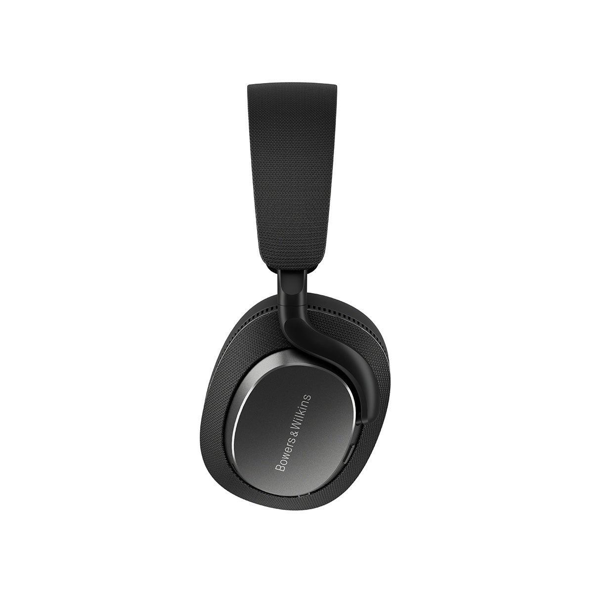 Bowers & Wilkins Px7 S3 Over-Ear Noise-Cancelling Headphones - Black - view of side of left earphone facing left