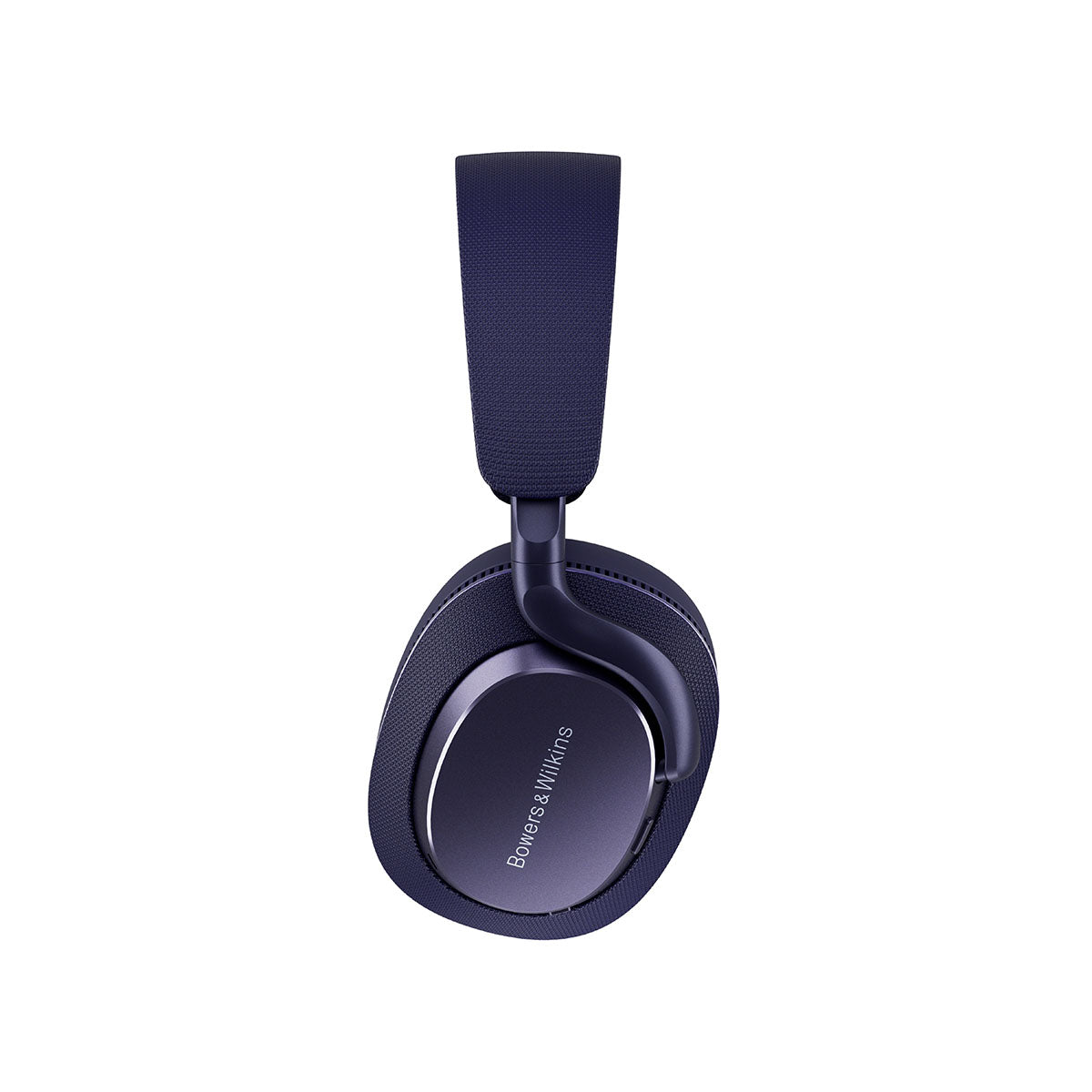 Bowers & Wilkins Px7 S3 Over-Ear Noise-Cancelling Headphones - Blue - view of side of left earphone facing left