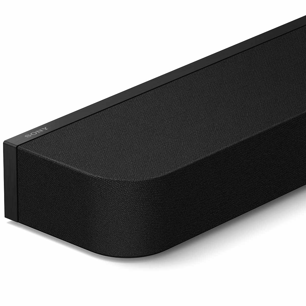 Sony BRAVIA Theater Bar 7 Soundbar detail view of left side of unit angled right
