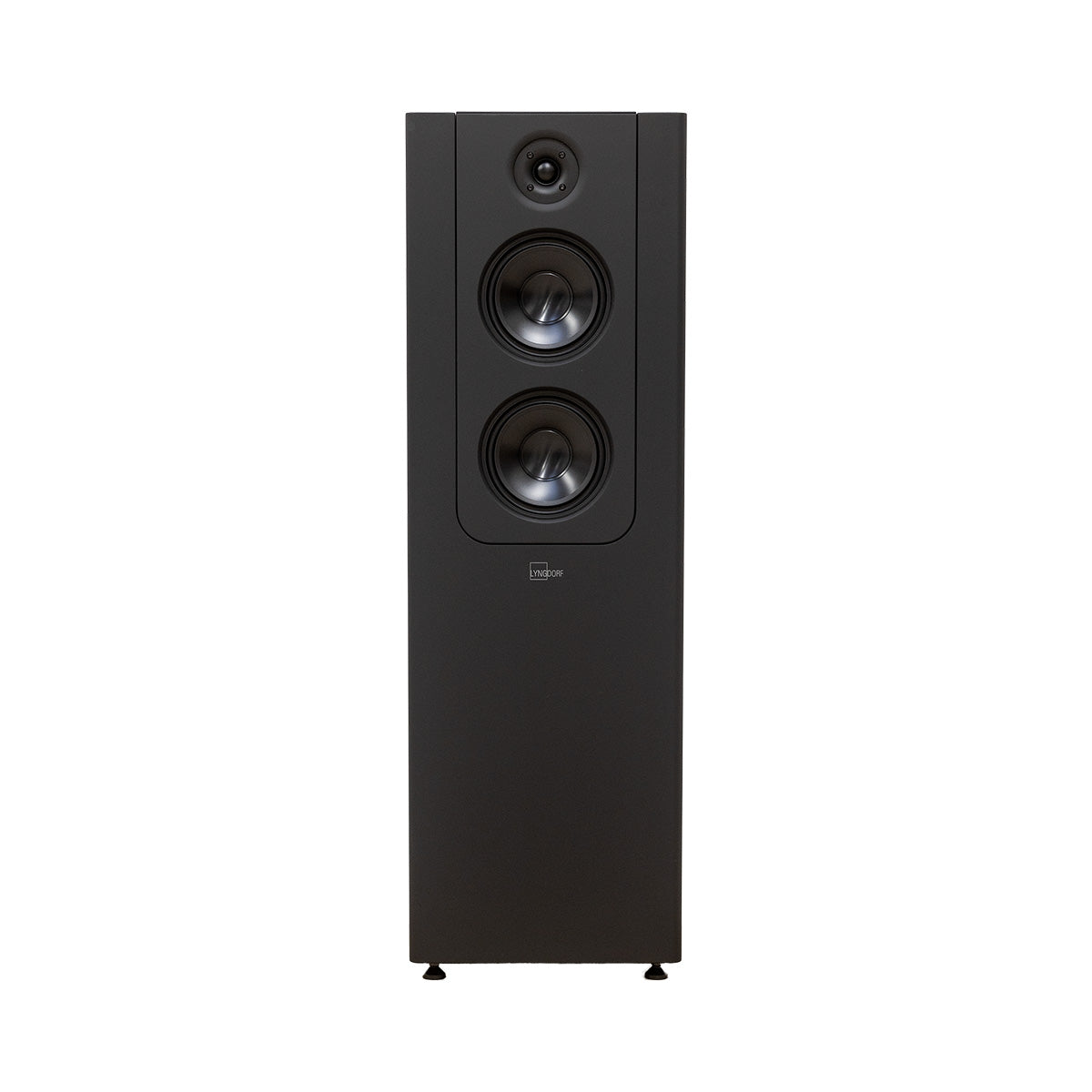 Lyngdorf FR-2 Speaker - Black with black baffle and no grille