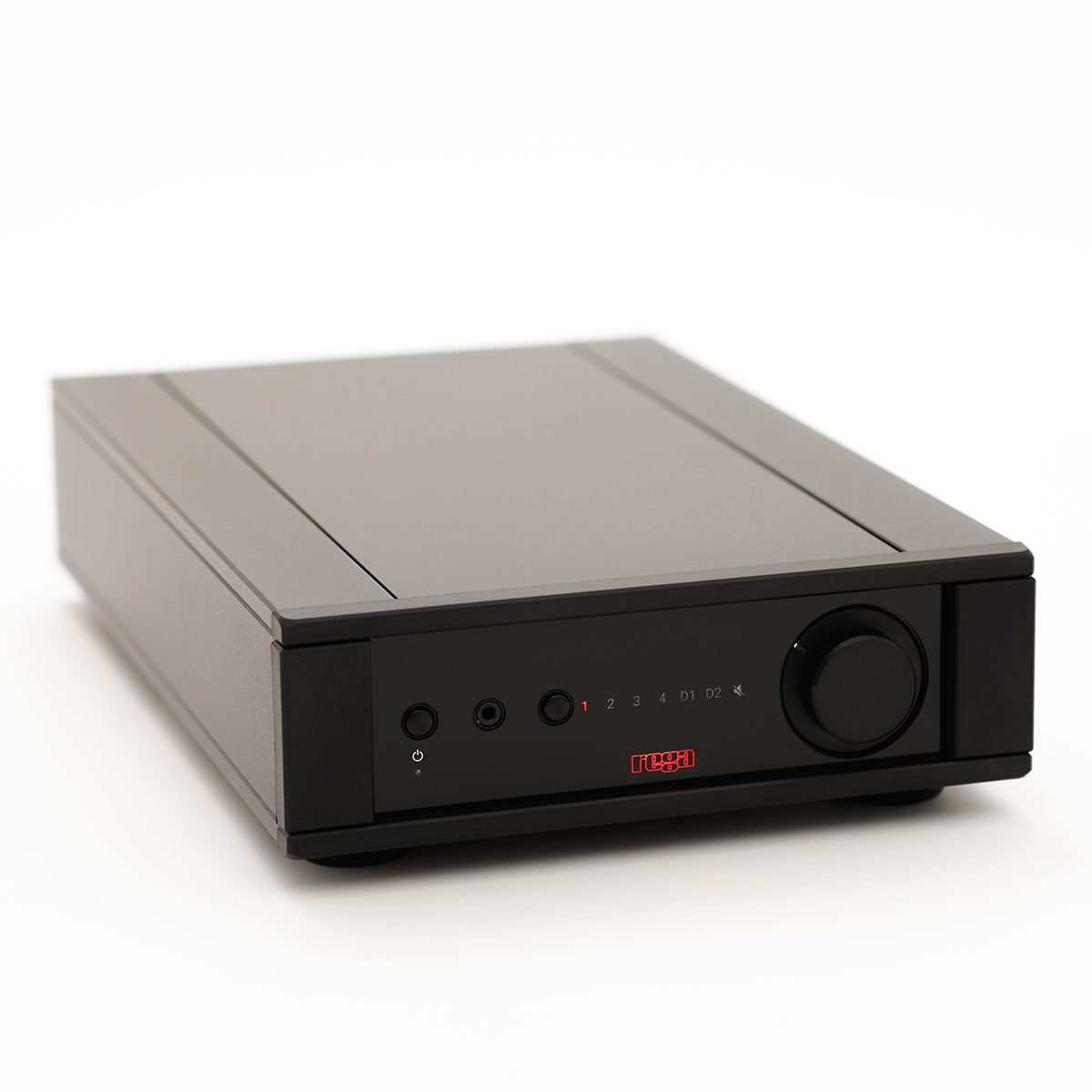 Rega Brio MK7 Integrated Amplifier - front top view angled right