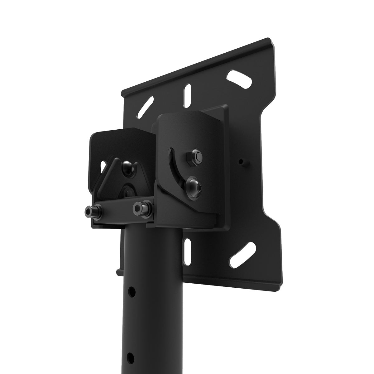 Kanto CM600B4B Back-to-Back Quad Screen TV Ceiling Mount for Four 40” to 45” TVs on a white background