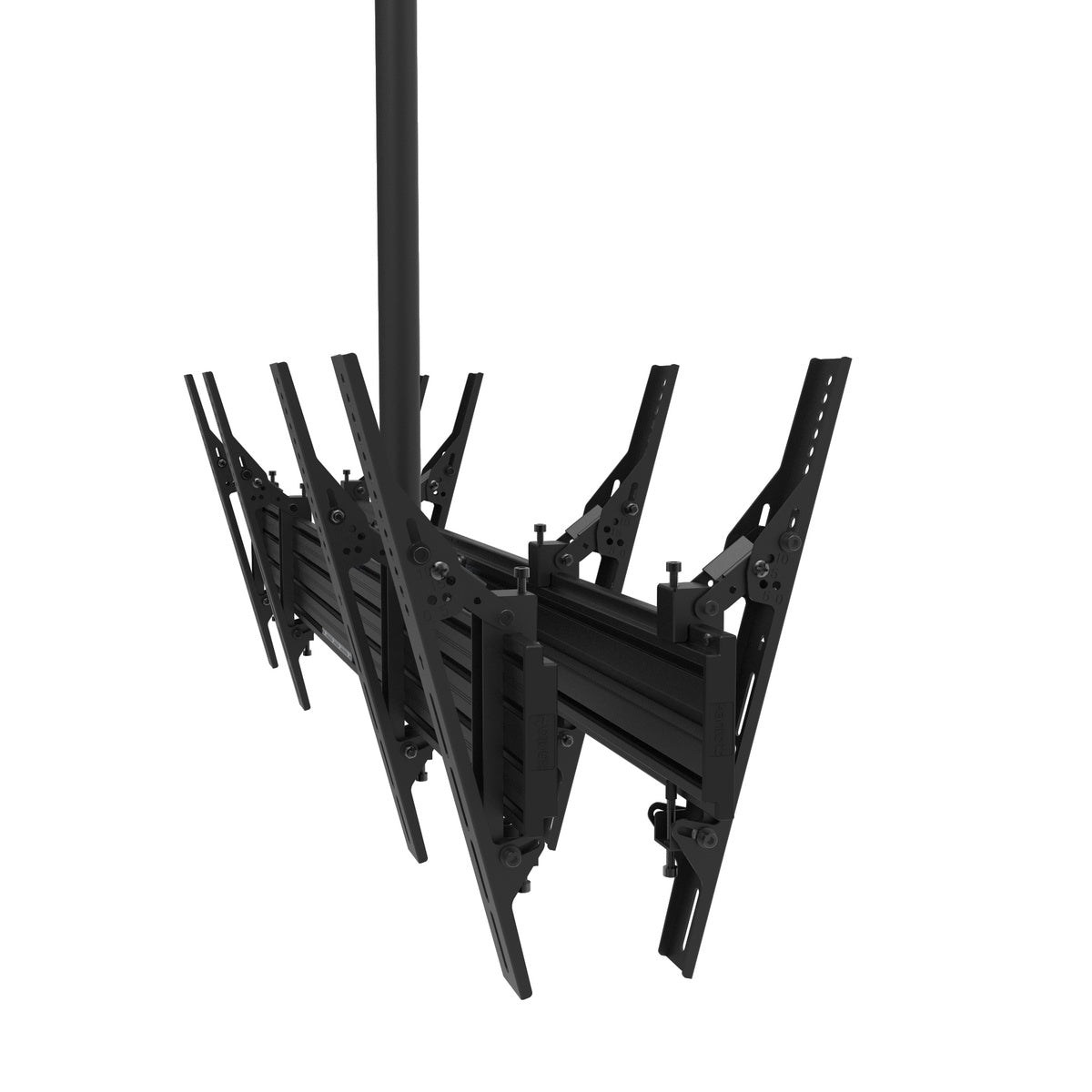 Kanto CM600B4B Back-to-Back Quad Screen TV Ceiling Mount for Four 40” to 45” TVs