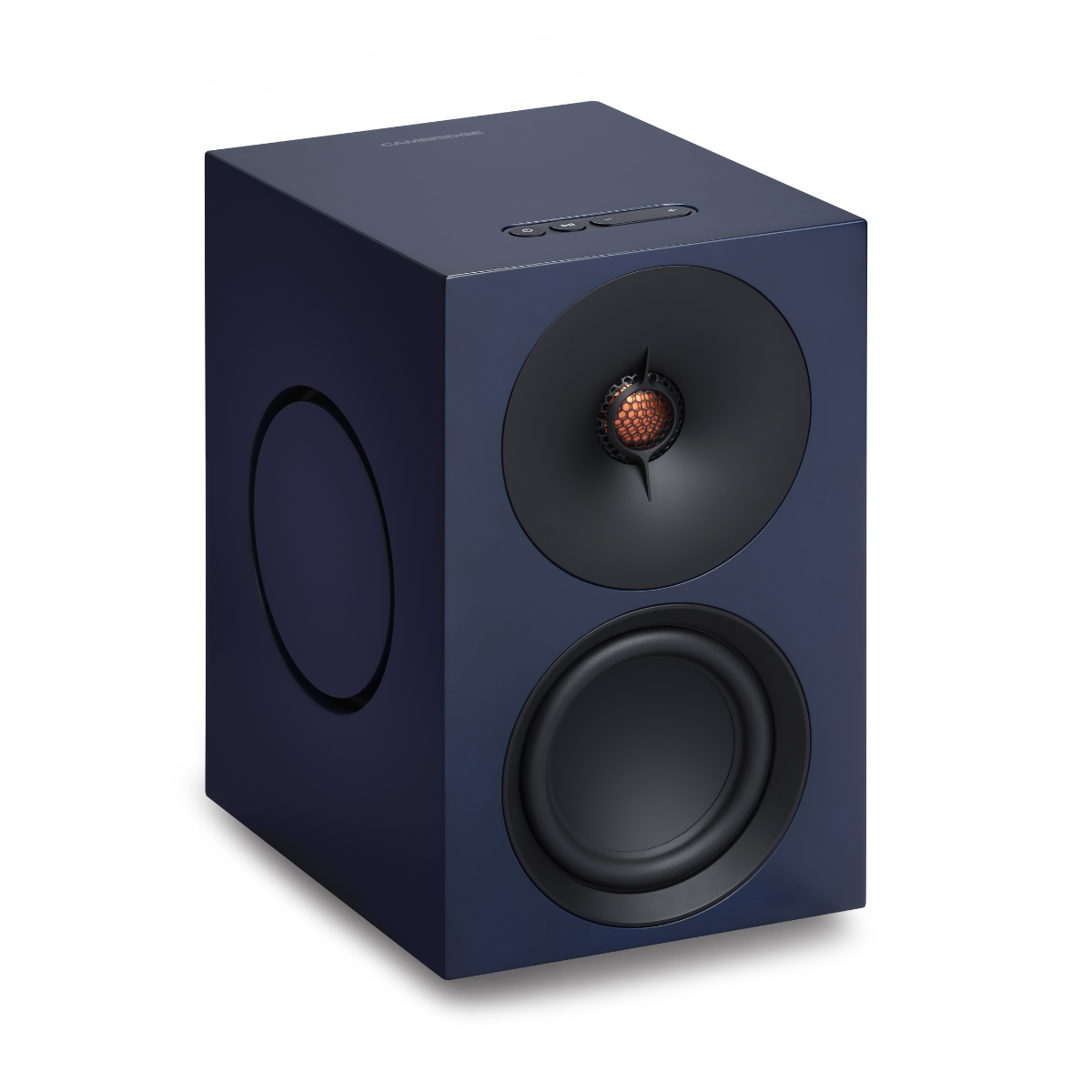 Blue Cambridge Audio L/R M Compact Active Stereo Streaming Speakers