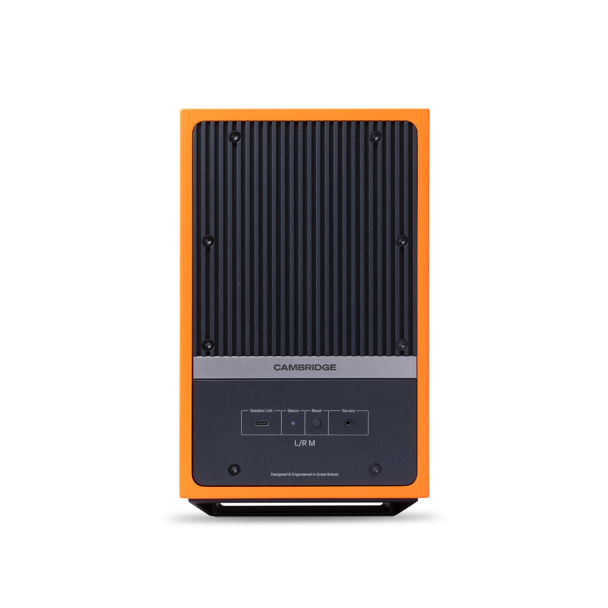 Orange Cambridge Audio L/R M Compact Active Stereo Streaming Speakers