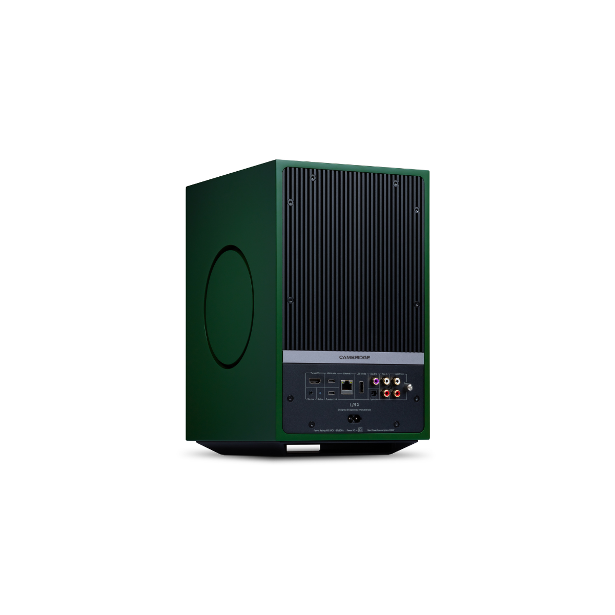Green Cambridge Audio L/R X Advanced active stereo streaming speakers