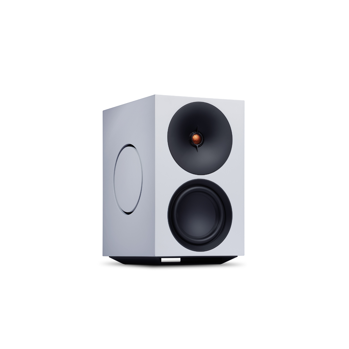 White Cambridge Audio L/R X Advanced active stereo streaming speakers