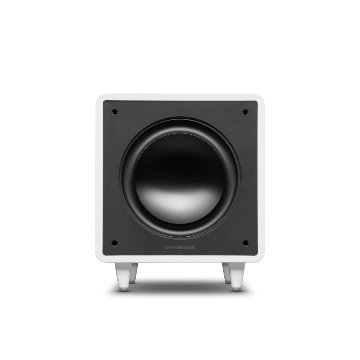 White Cambridge Audio MSX Sub 300 with 300 Watt Active Subwoofer
