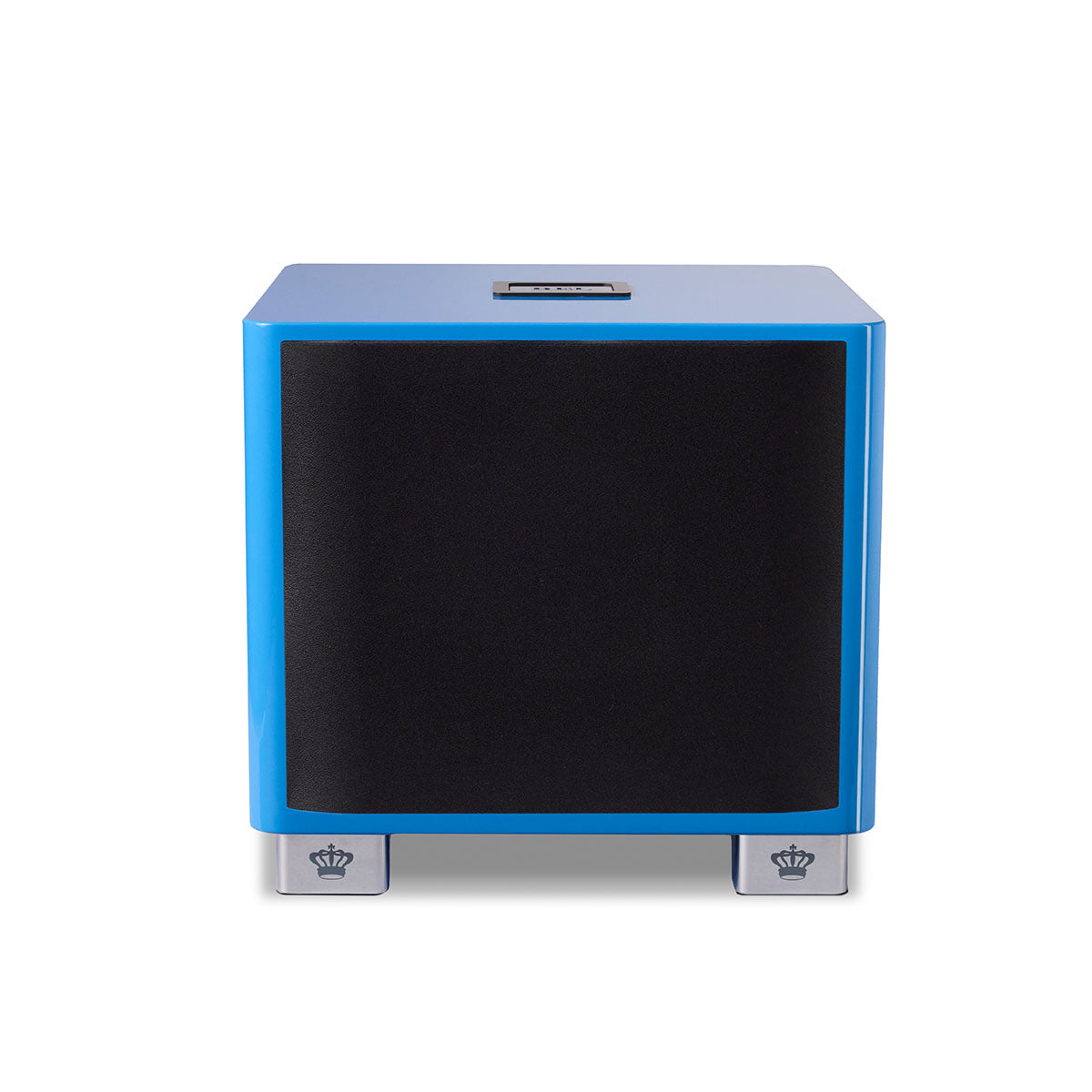 REL Acoustics T/9x SE Subwoofer Blue front view with grille