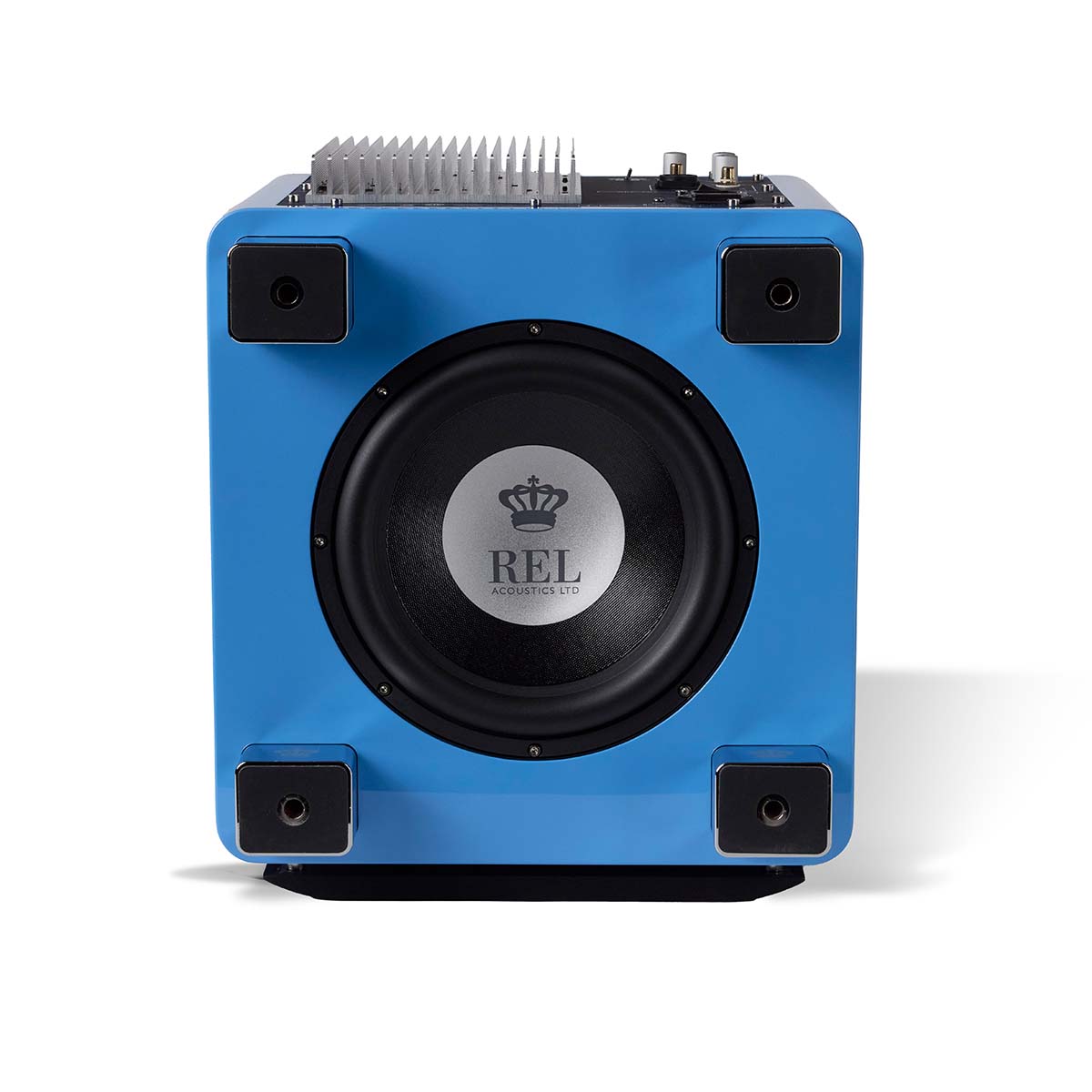 REL Acoustics T/9x SE Subwoofer Blue bottom view