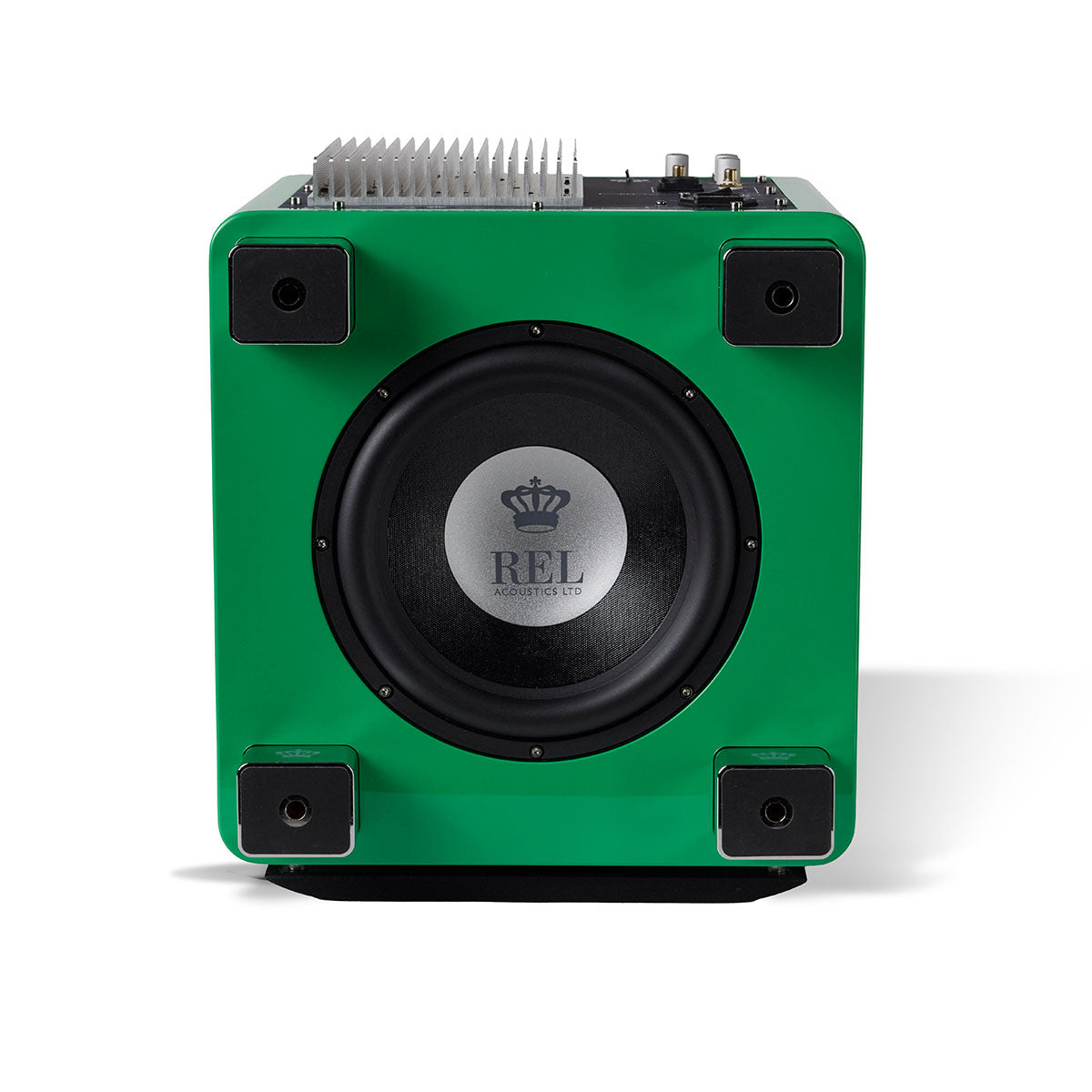 REL Acoustics T/9x SE Subwoofer Green bottom view