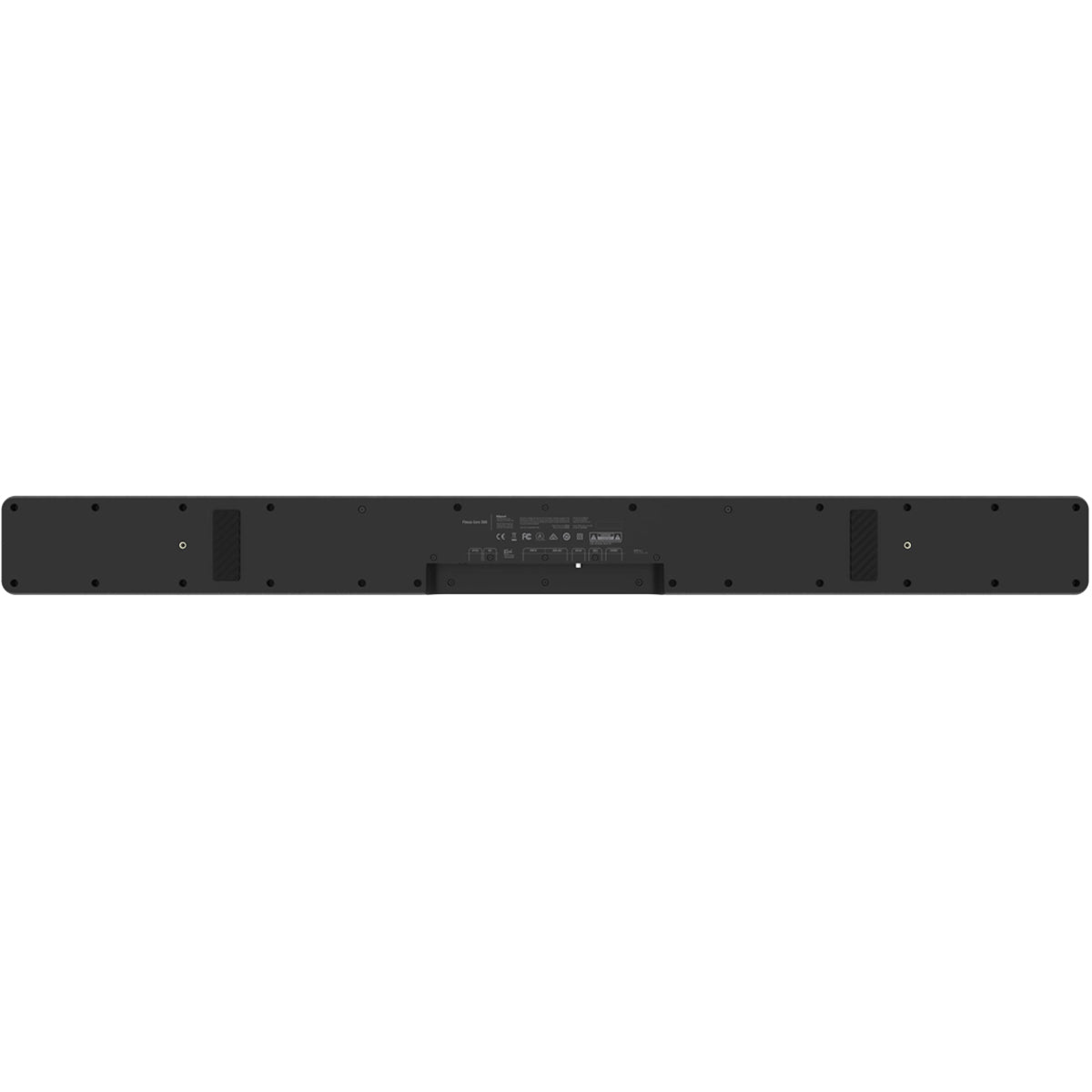 Klipsch Flexus Core 300 5.1.2-Channel Dobly Atmos Soundbar back view of mounting holes